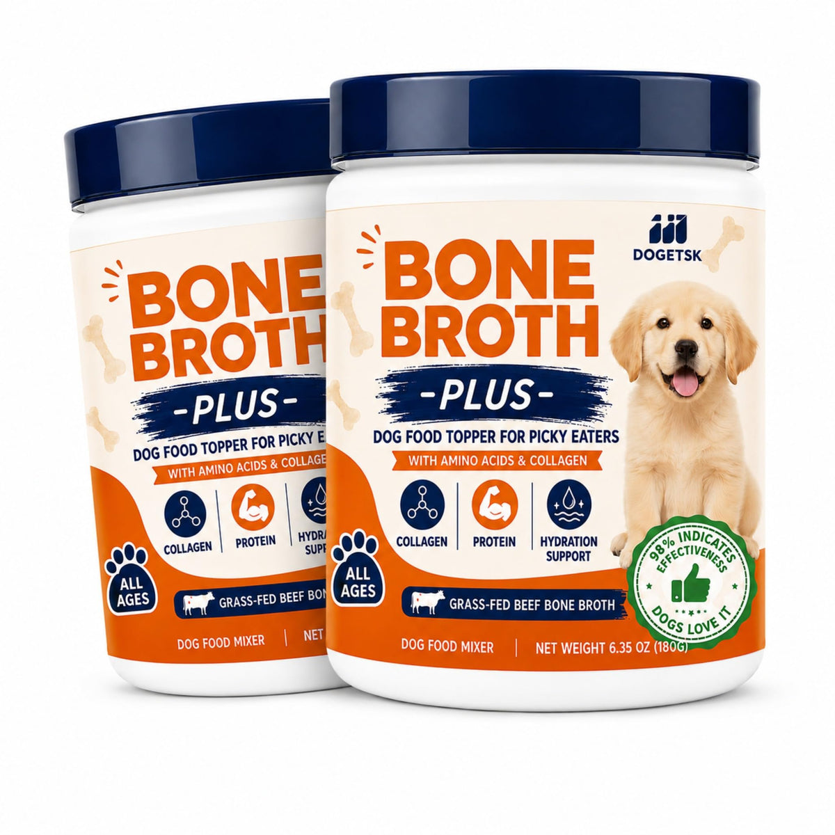Doggy Nutritious Beef Bone Soup Supplement B36290