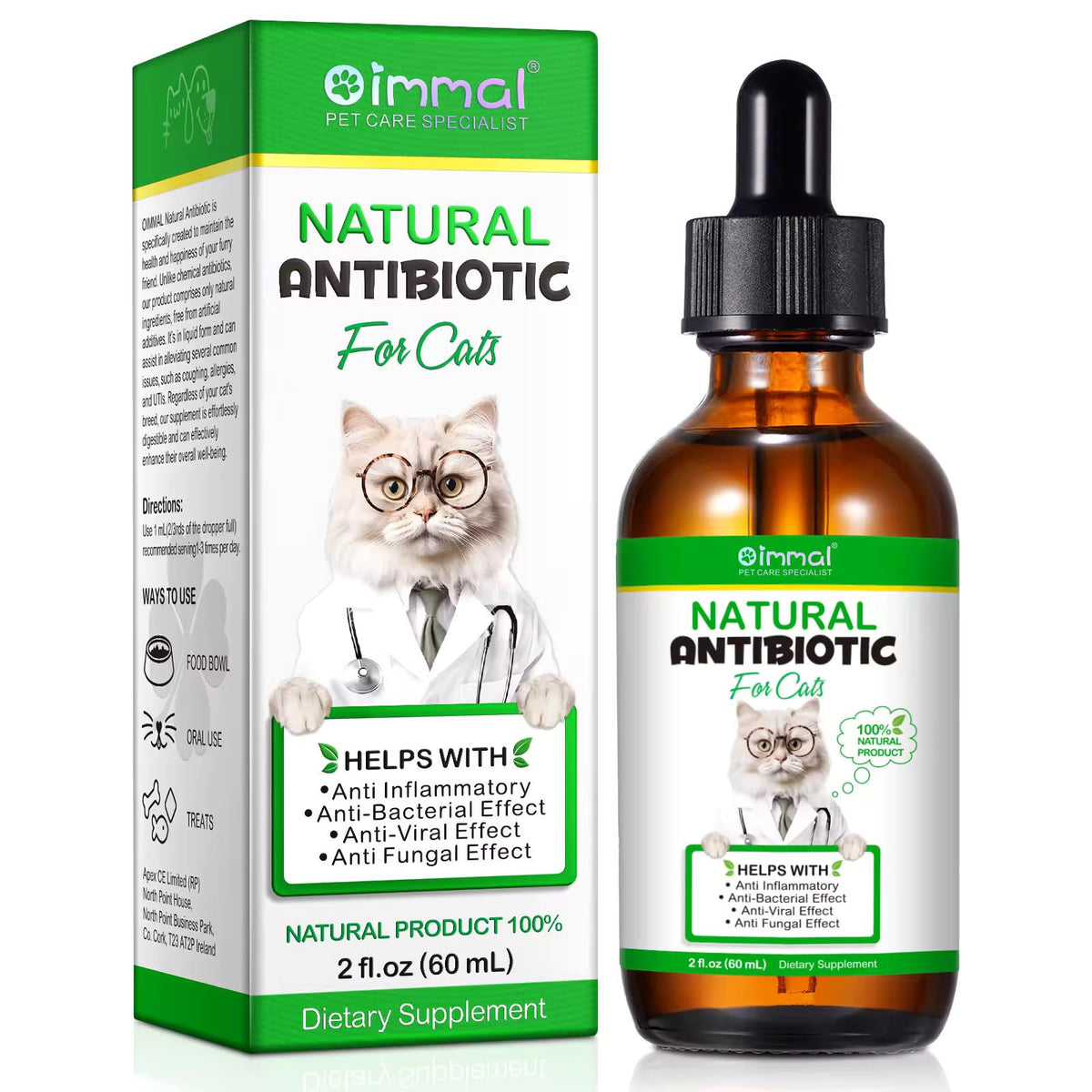 Cat Antibiotic Skin Repair M1809