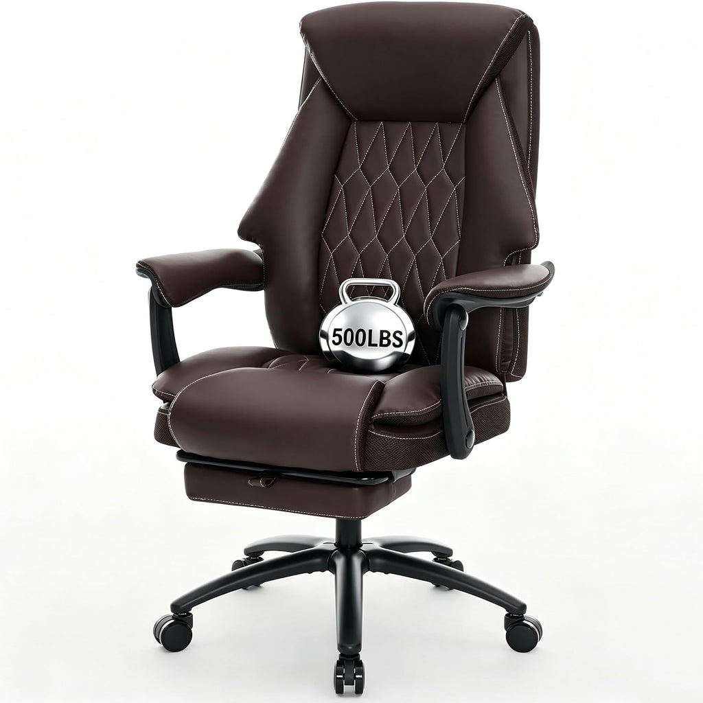500lbs Big and Tall Office Chair with Footrest M93593