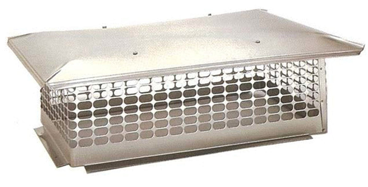 Multi Flue 304 Stainless Steel Chimney Cap 17" x 17" H9962