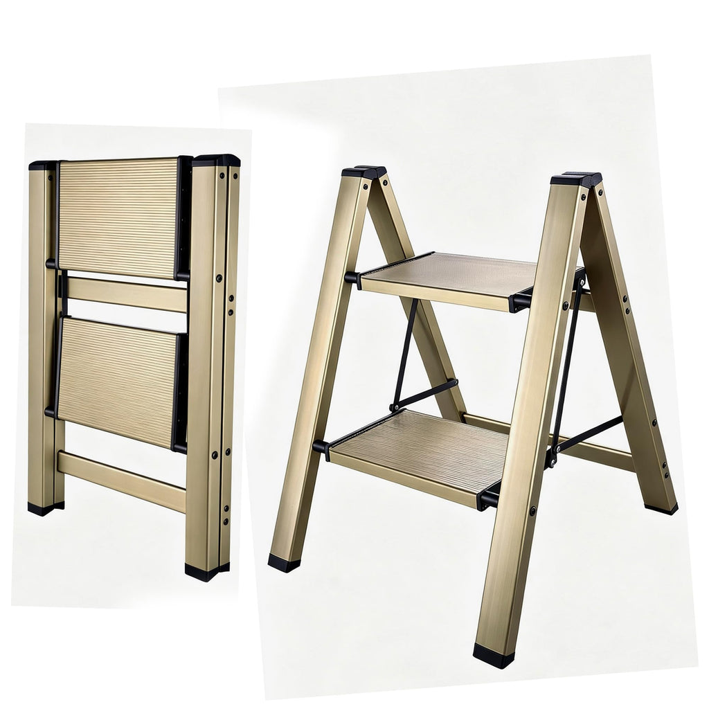 Foldable Aluminum Step Stool X97585