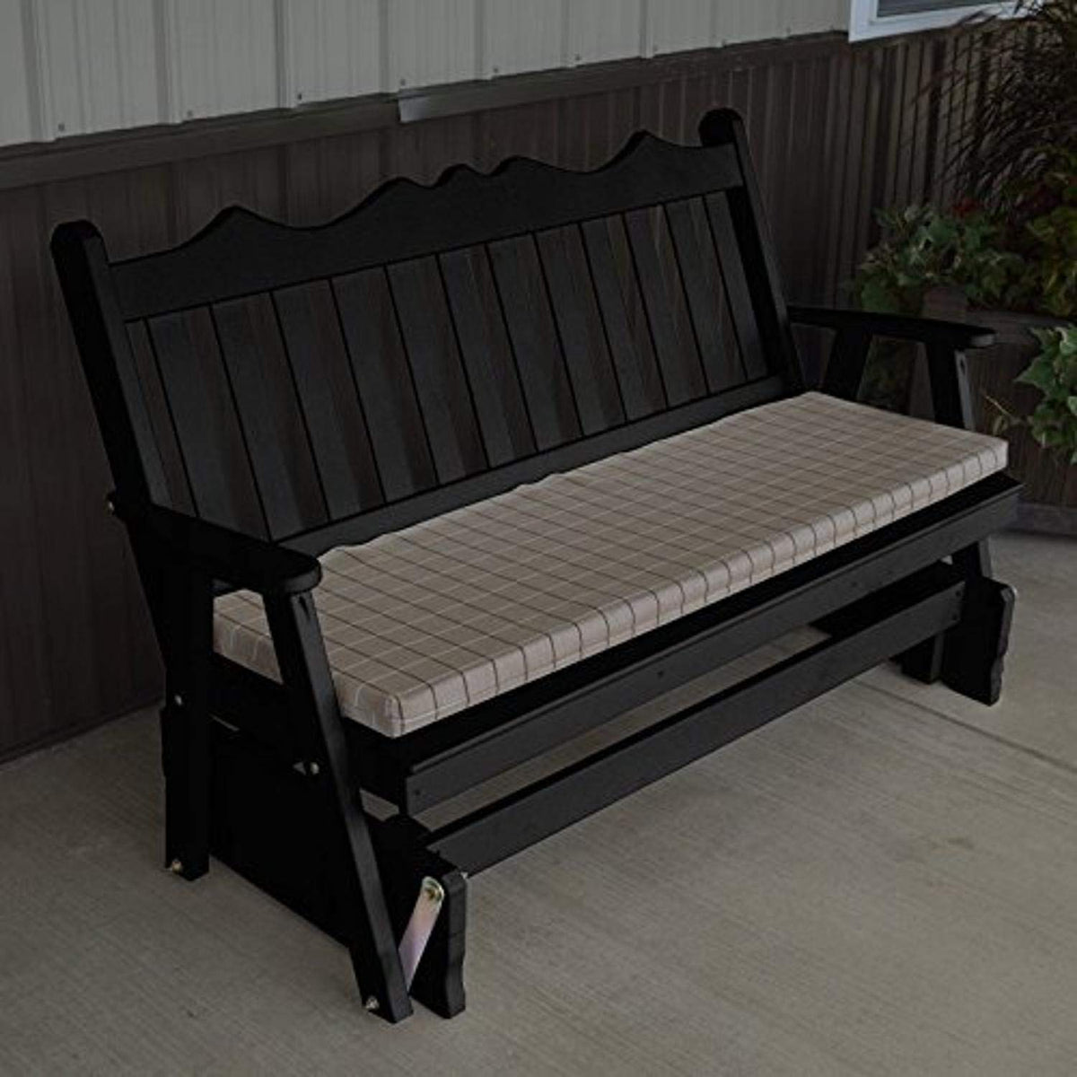 Yellow Pine 4' Glider Bench L7486