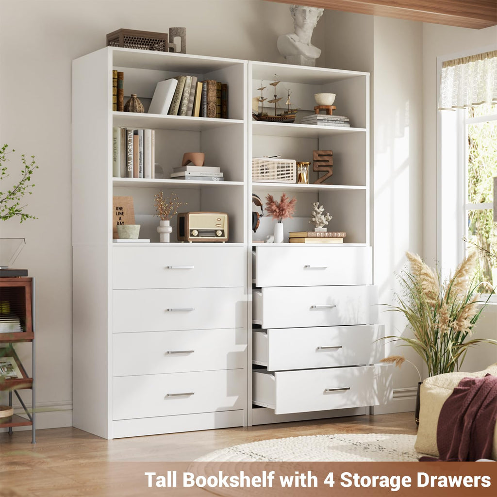 Wood Closet Organizer with 4 Drawers Z4190
