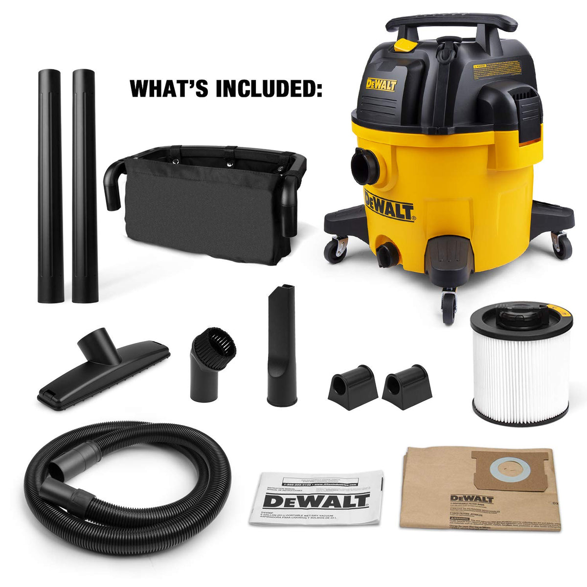 9 Gallon Wet/Dry Shop Vacuum with Blower S318