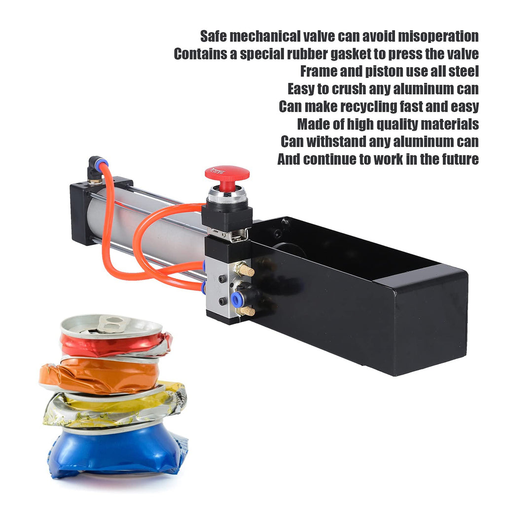 Heavy Duty Steel Pneumatic Can Crusher B59096