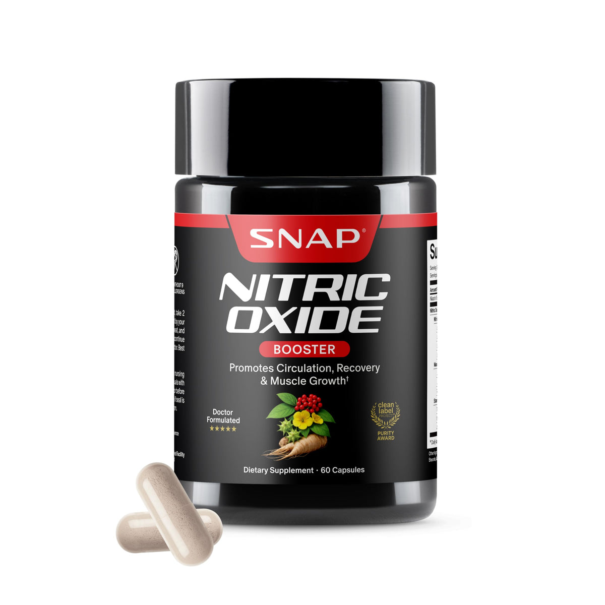 Nitric Oxide Booster 60 Vegan Capsules D88684