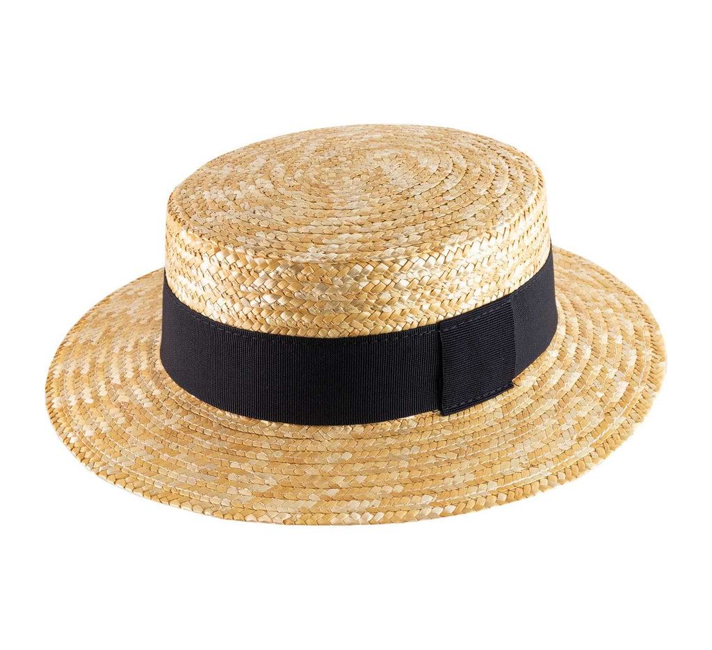 Straw Boater Hat B256201