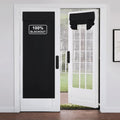 Black 100% Blackout French Door Curtains F346425
