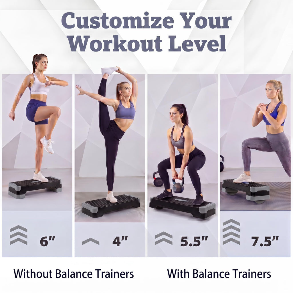 Adjustable 5 in 1 Aerobic Step Platform A9010