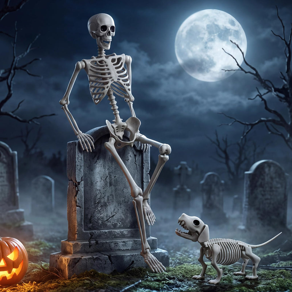 5.4FT Posable Skeleton P9099