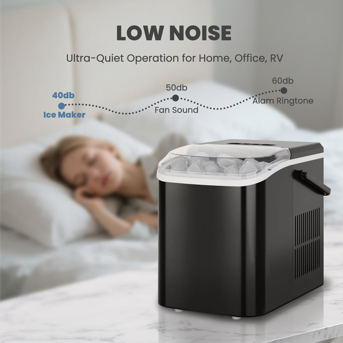 Portable Countertop Ice Maker B819