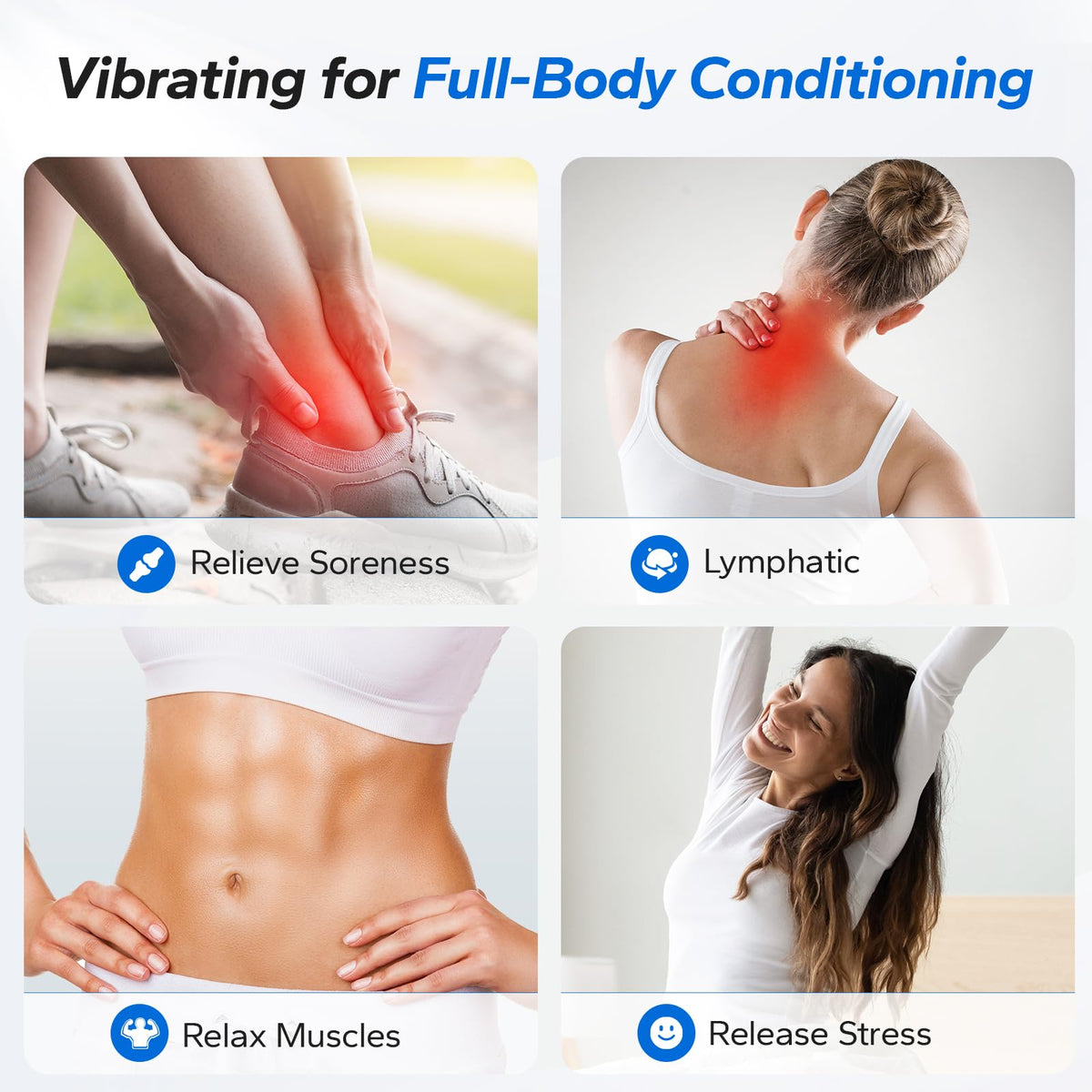 Curved Vibration Plate Exercise Machine I277895