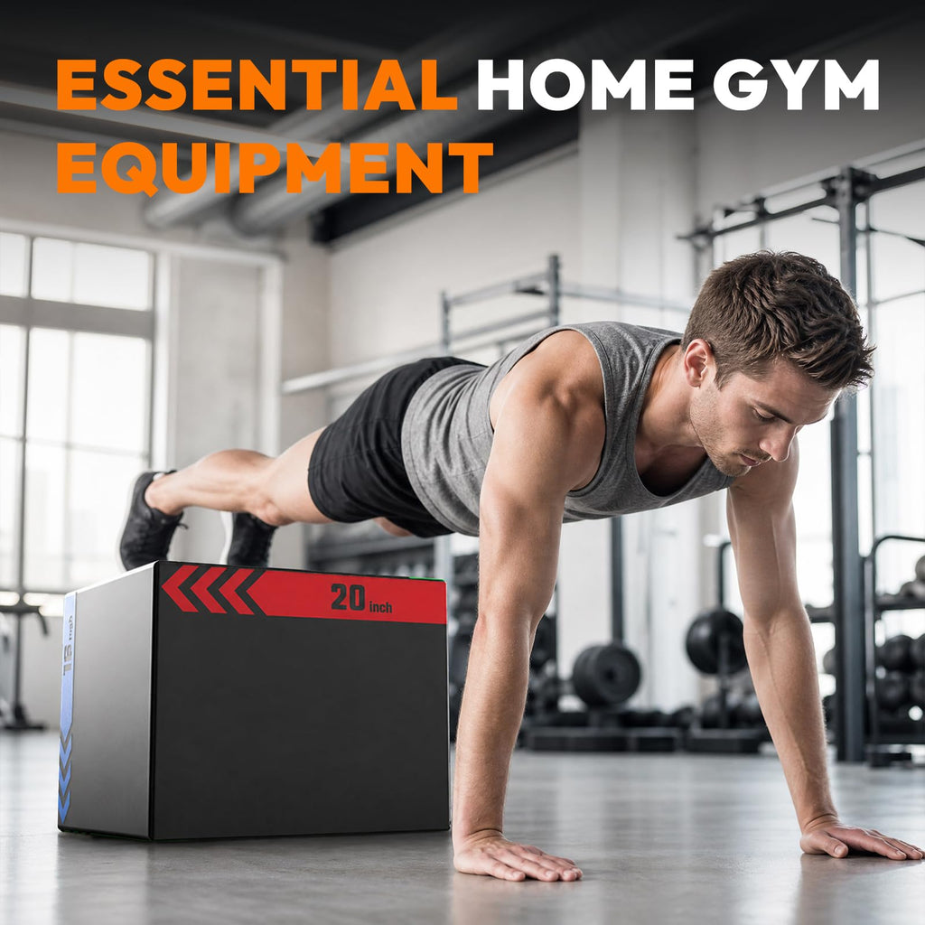 3-in-1 Non-Slip Foam Plyo Box E4417