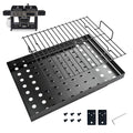 Adjustable Charcoal Grill Basket Ash Pan A850547