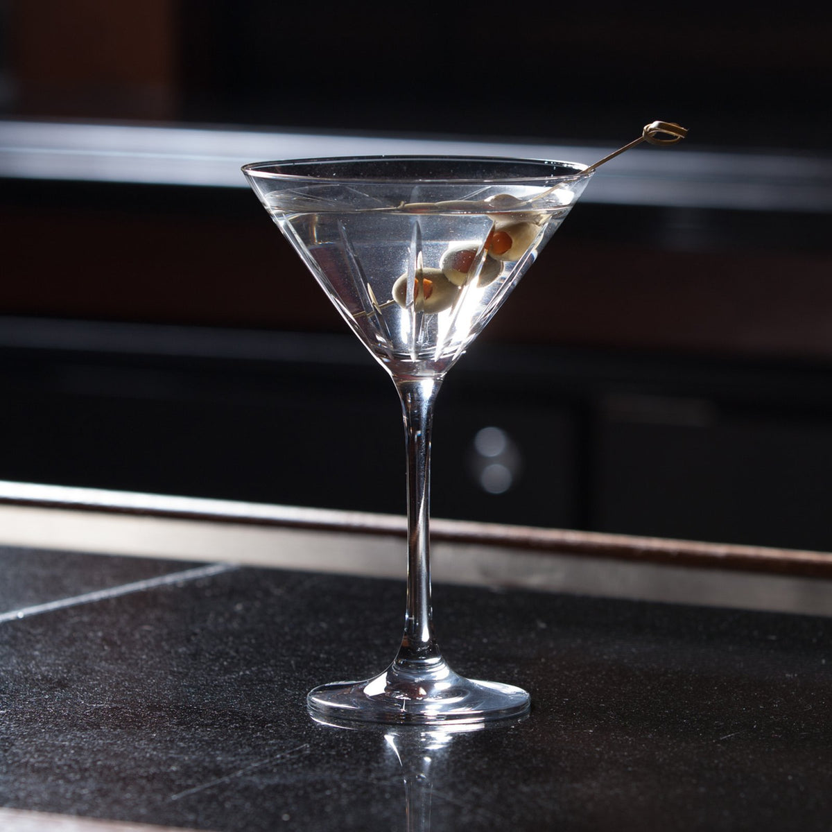 Crystal Martini Cocktail Glasses Set of 6, 8.5 oz I7177