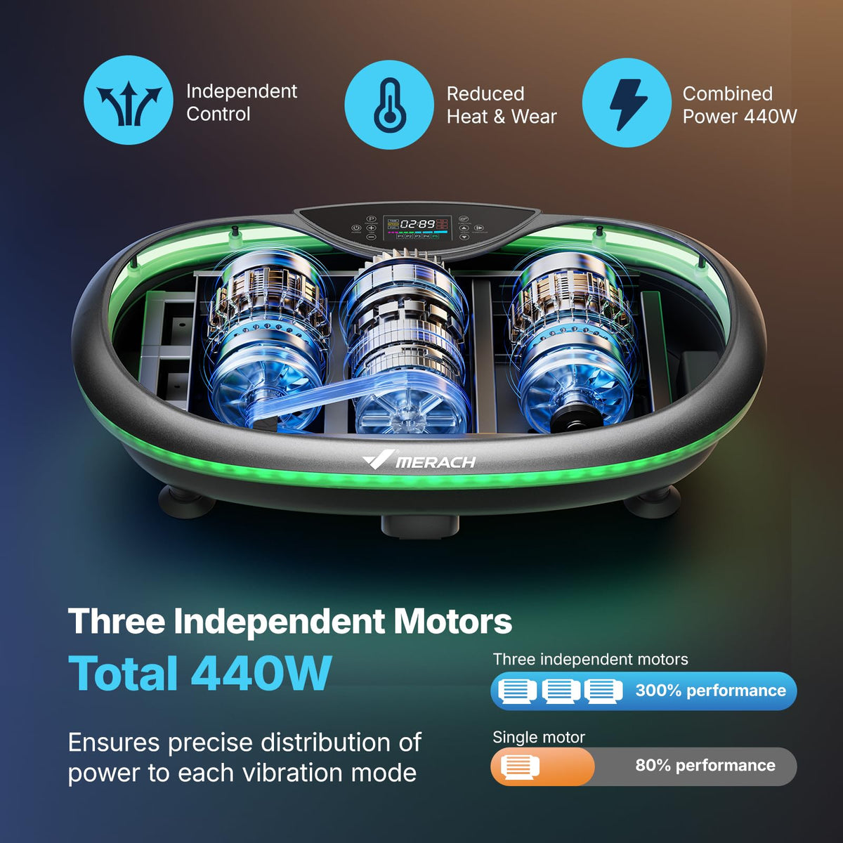 4D Vibration Plate Exercise Machine Q9922