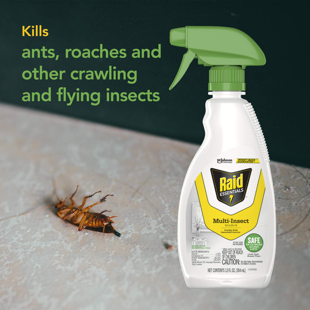 Multi-Insect Killer Spray Bottle 12 oz (Pack of 3) K162199