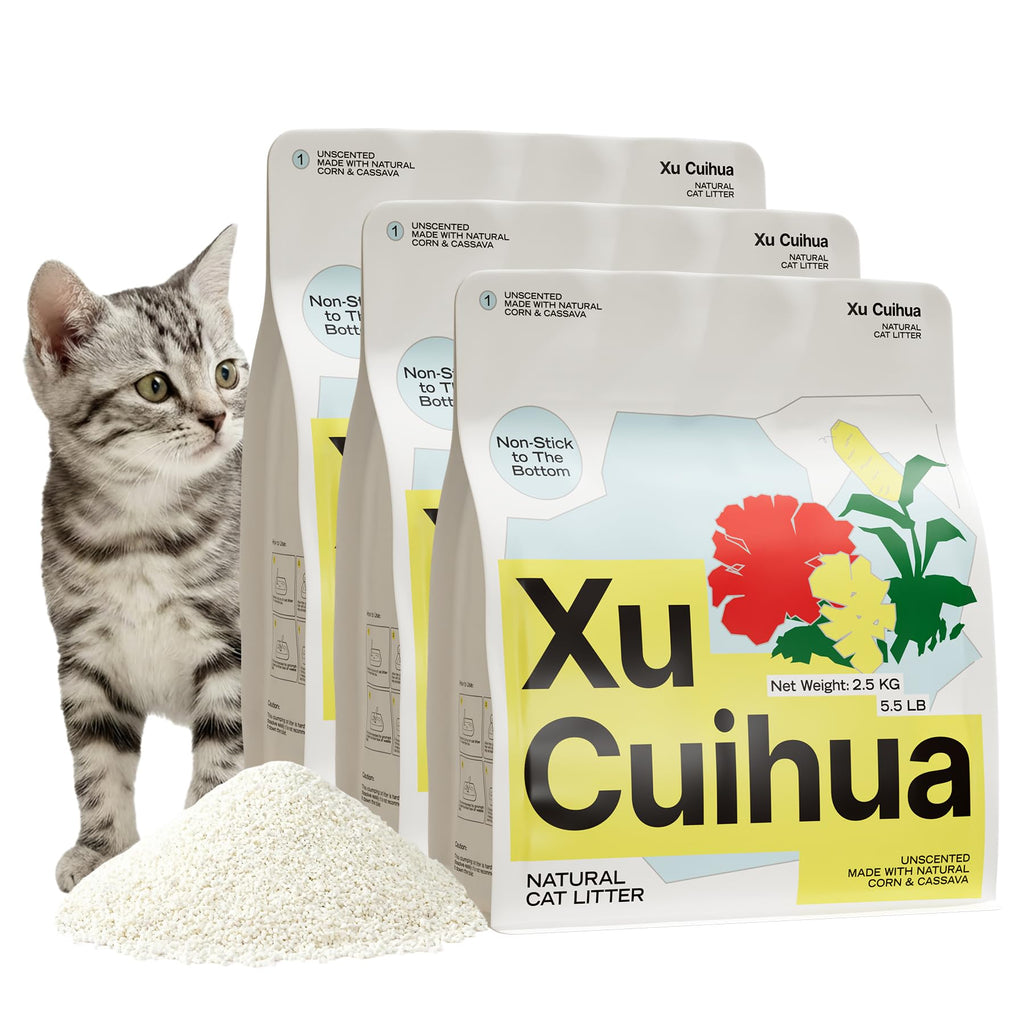 Unscented Plant-Based Clumping Cat Litter, 16.5 LB J7055