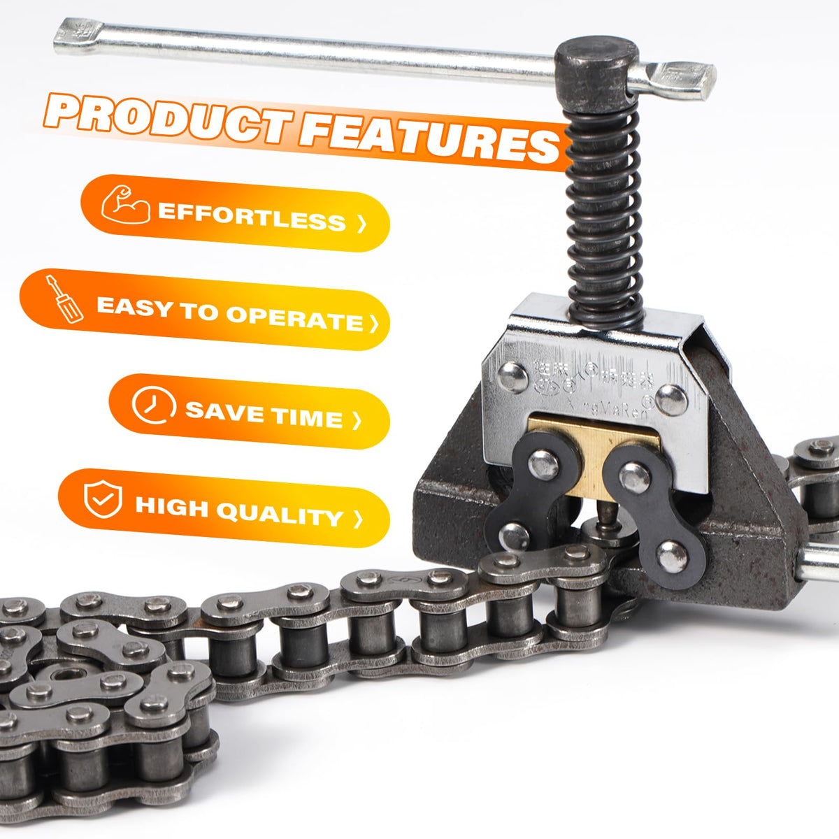 Roller Chain Detacher Tool for 420 428 520 525 530 630 Chain S10577