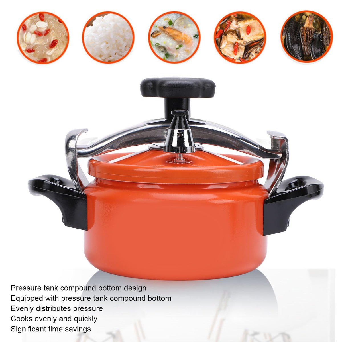 Aluminum Alloy 2L Pressure Cooker V5512