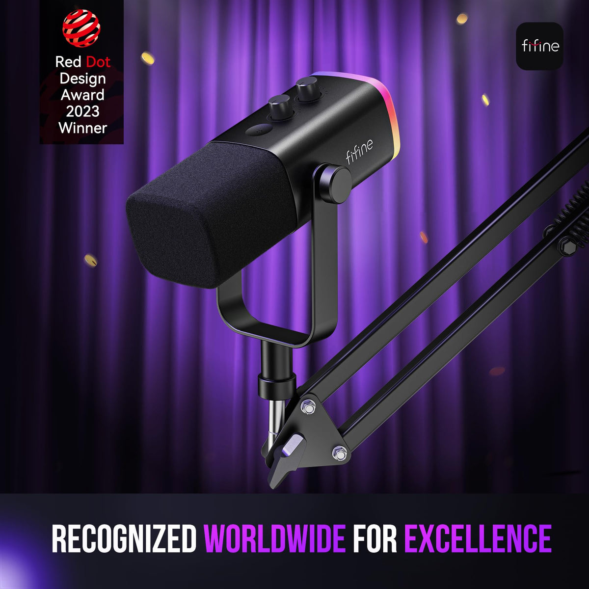 Dynamic XLR/USB Gaming Microphone Set S49169