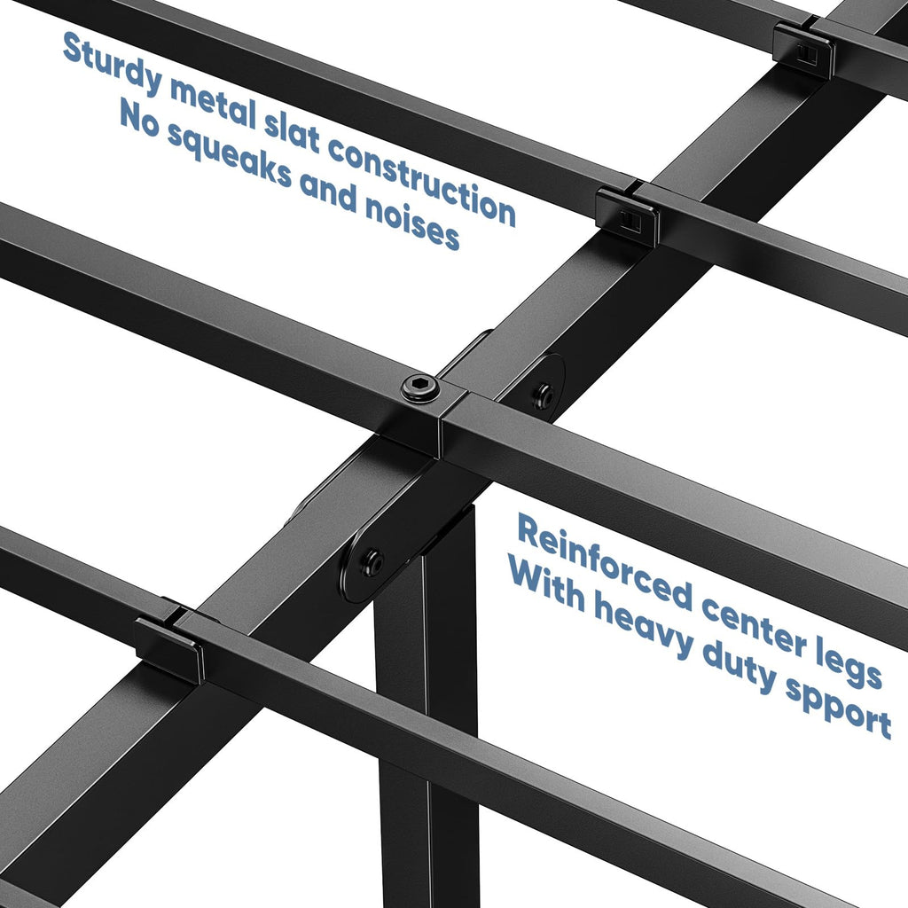 Full 12 Inch Metal Platform Bed Frame I92510