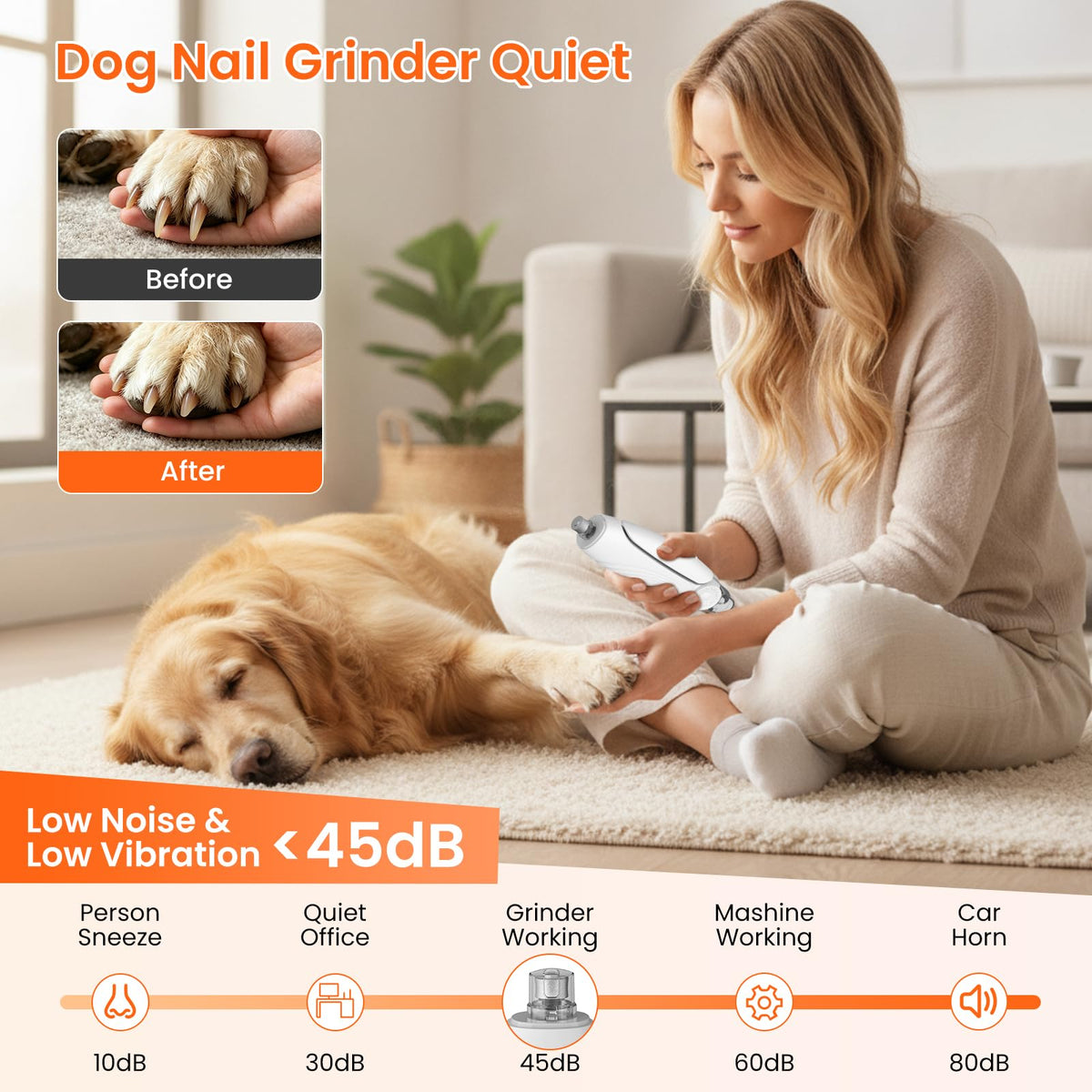 2-in-1 Dog & Cat Nail Clippers and Grinder C21473