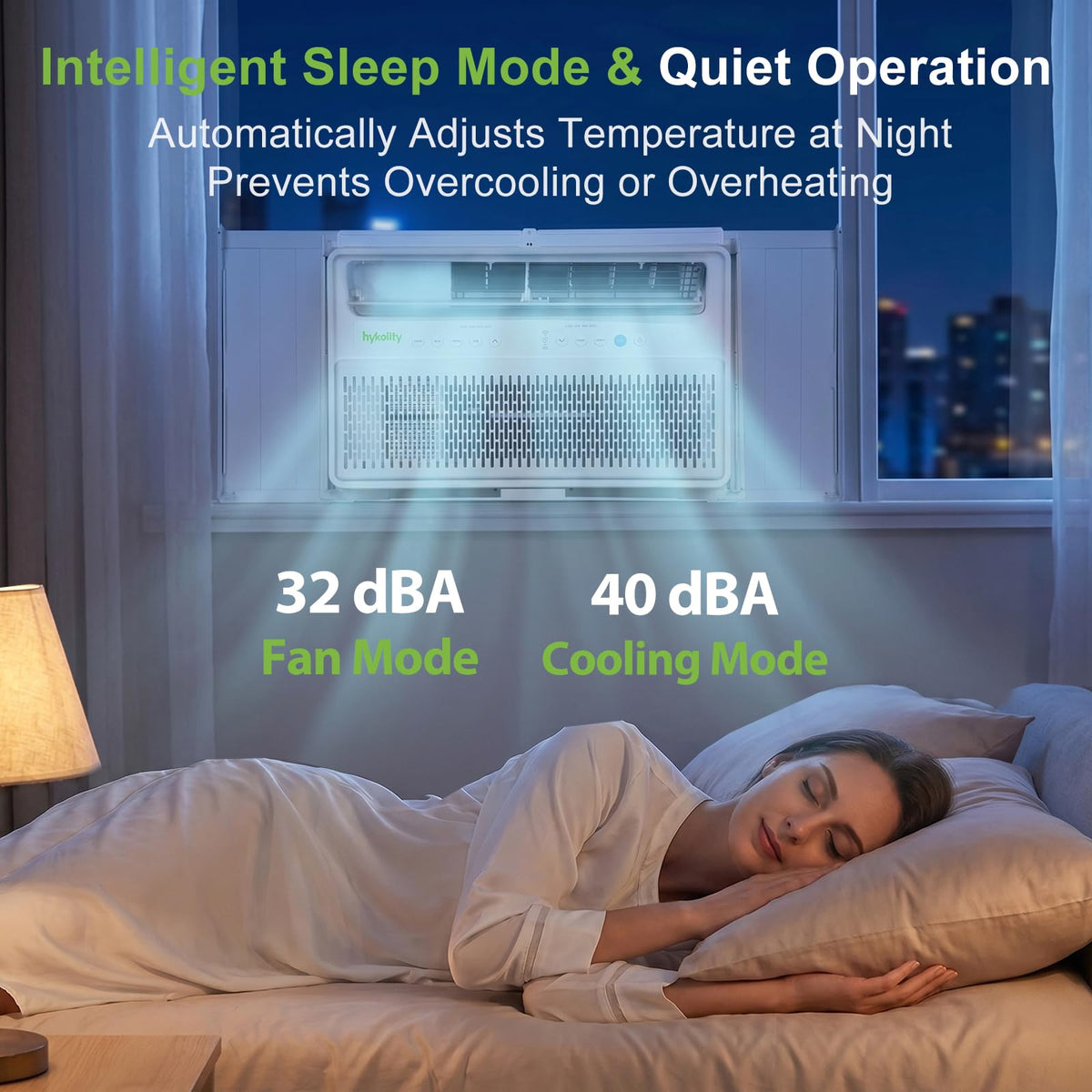 WiFi Enabled 10,000 BTU Smart Inverter Window Air Conditioner Z53662