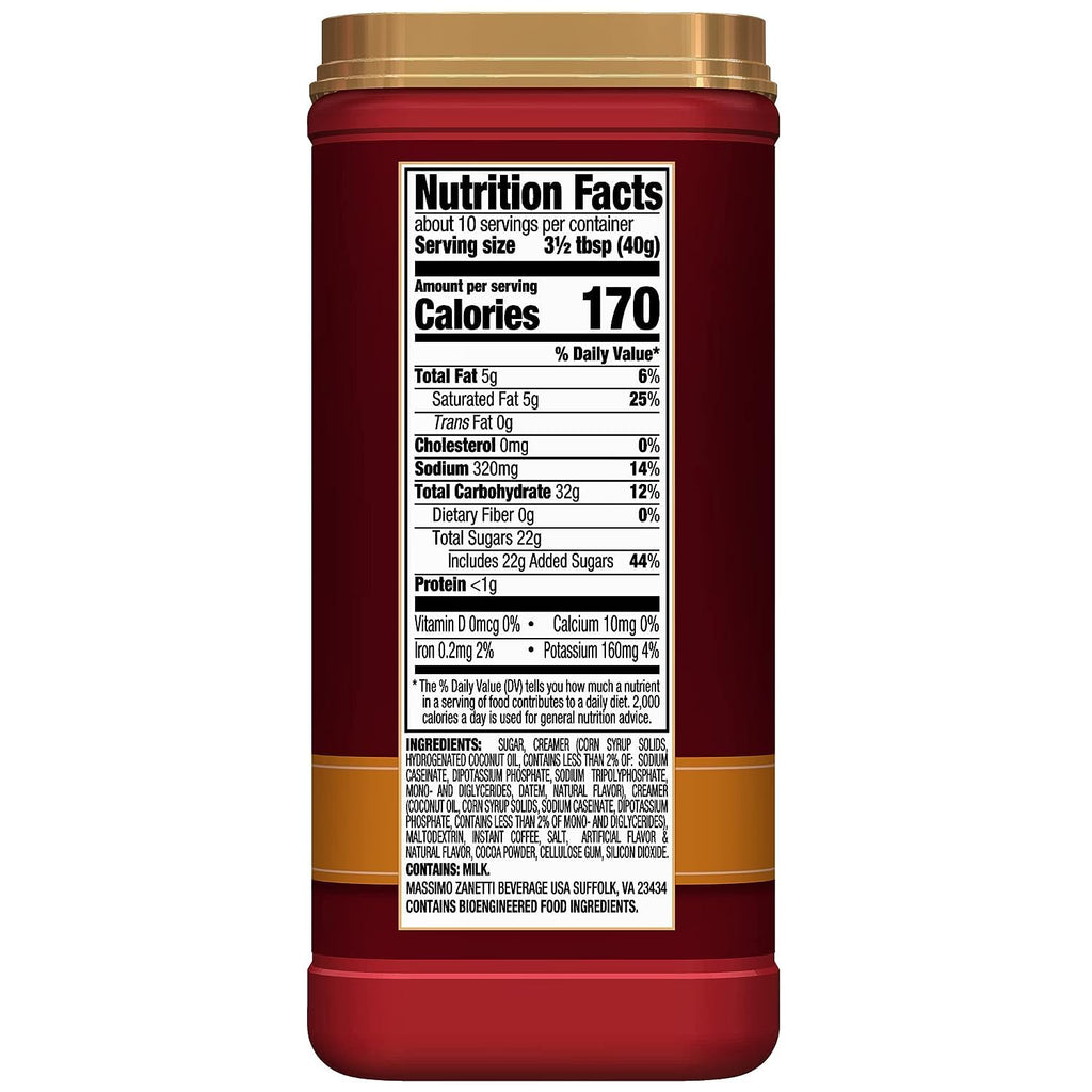 Salted Caramel Instant Cappuccino 14 oz Pack of 6 O5721