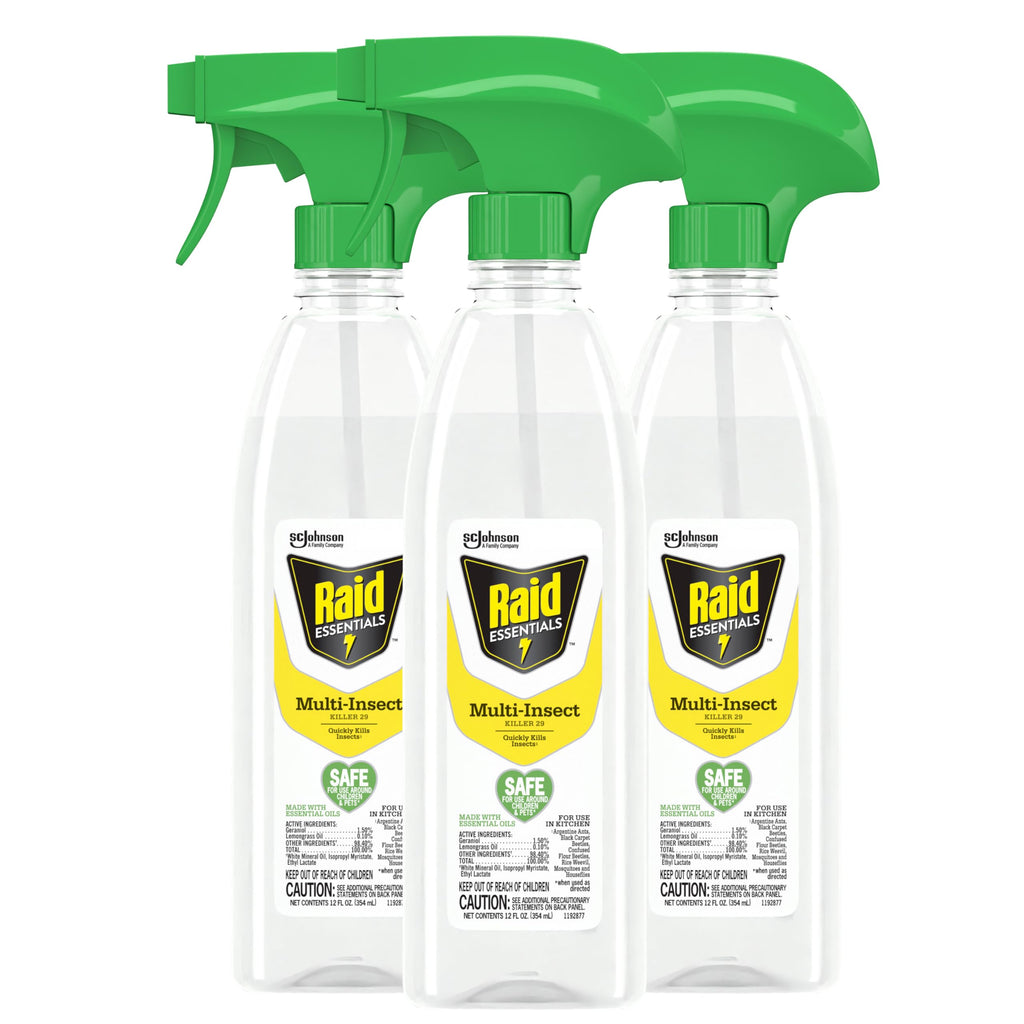 Multi-Insect Killer Spray Bottle 12 oz (Pack of 3) K162199