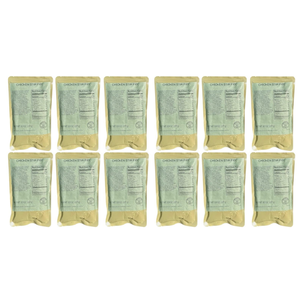 12 Pack Chicken Stir Fry Meal-Ready-to-Eat Entree M837