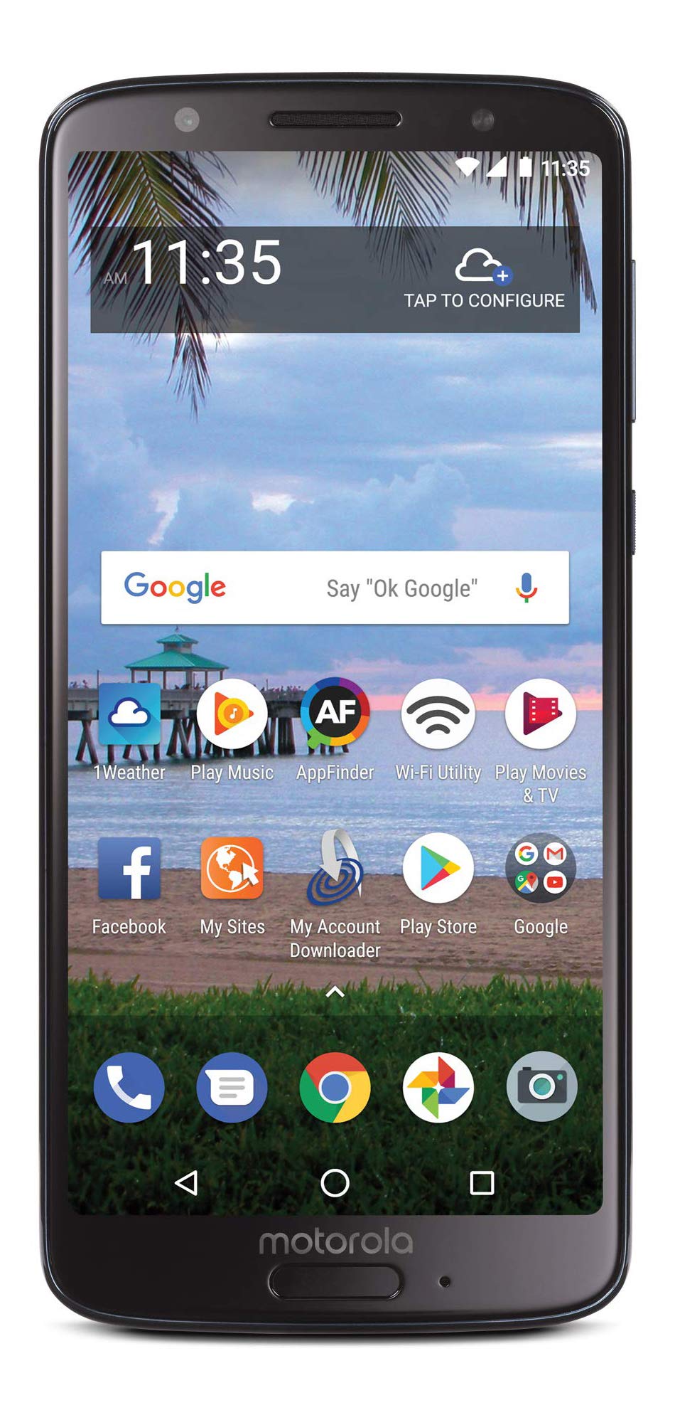 Black 32GB Prepaid Smartphone E189