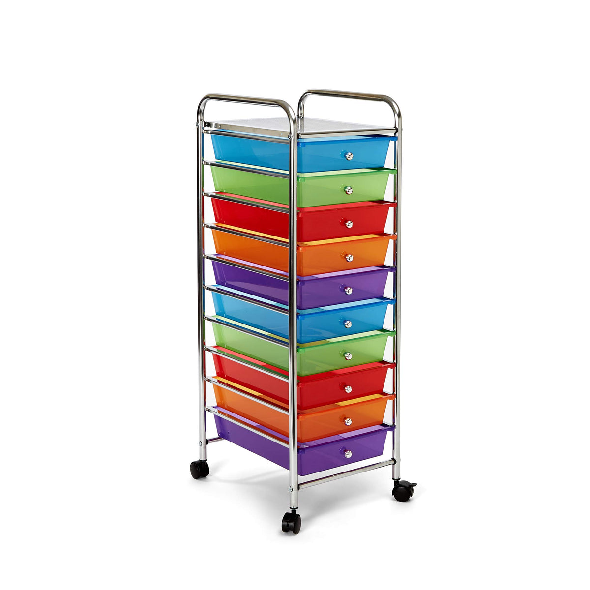 10 Drawer Rolling Storage Cart W6387