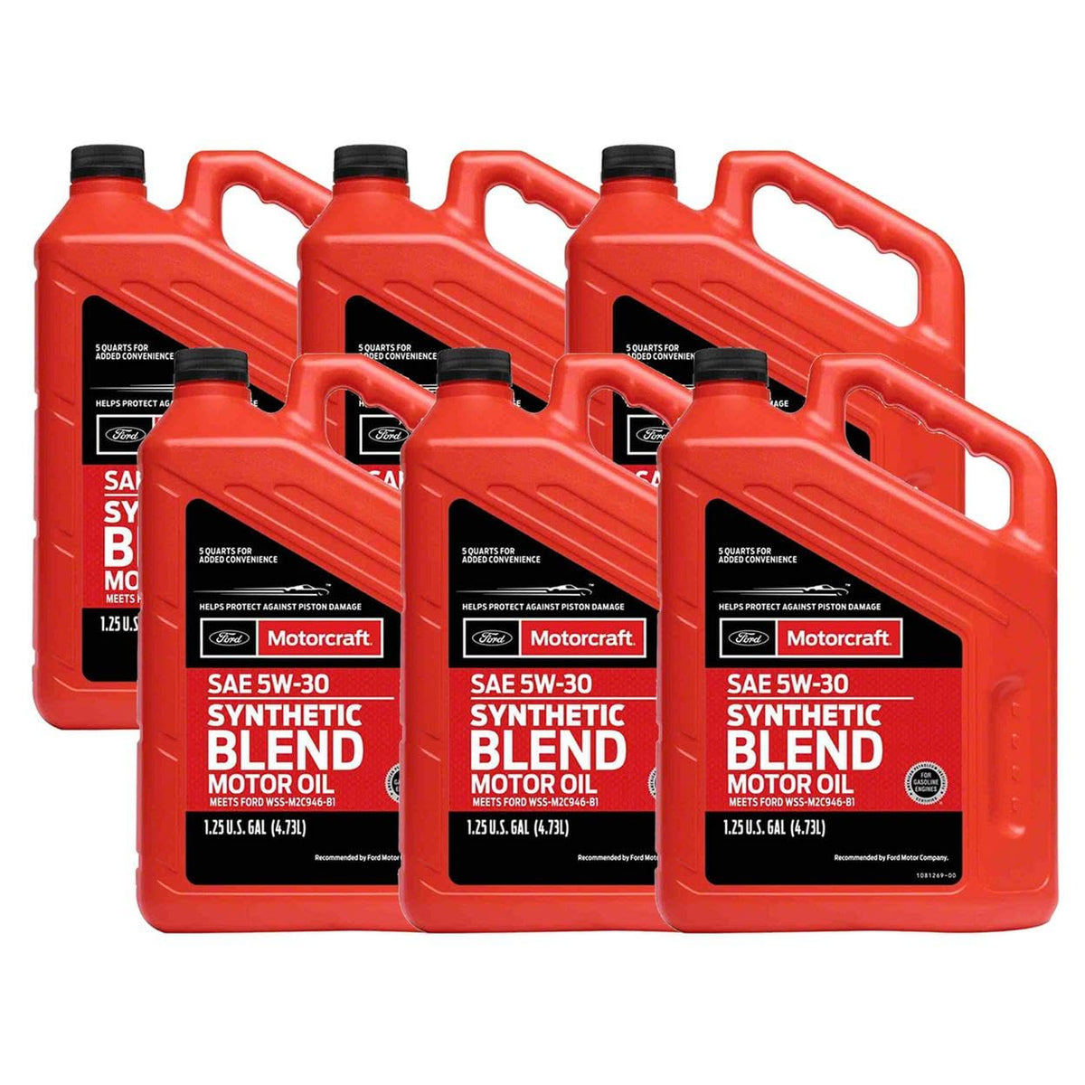 5W-30 Synthetic Blend Motor Oil 30 Quart U465077