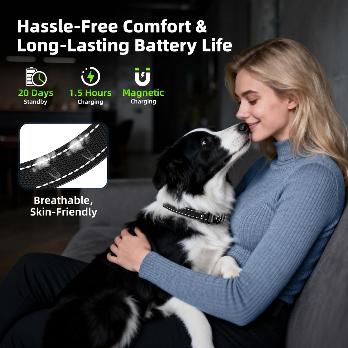 Dog Bark Collar V1217