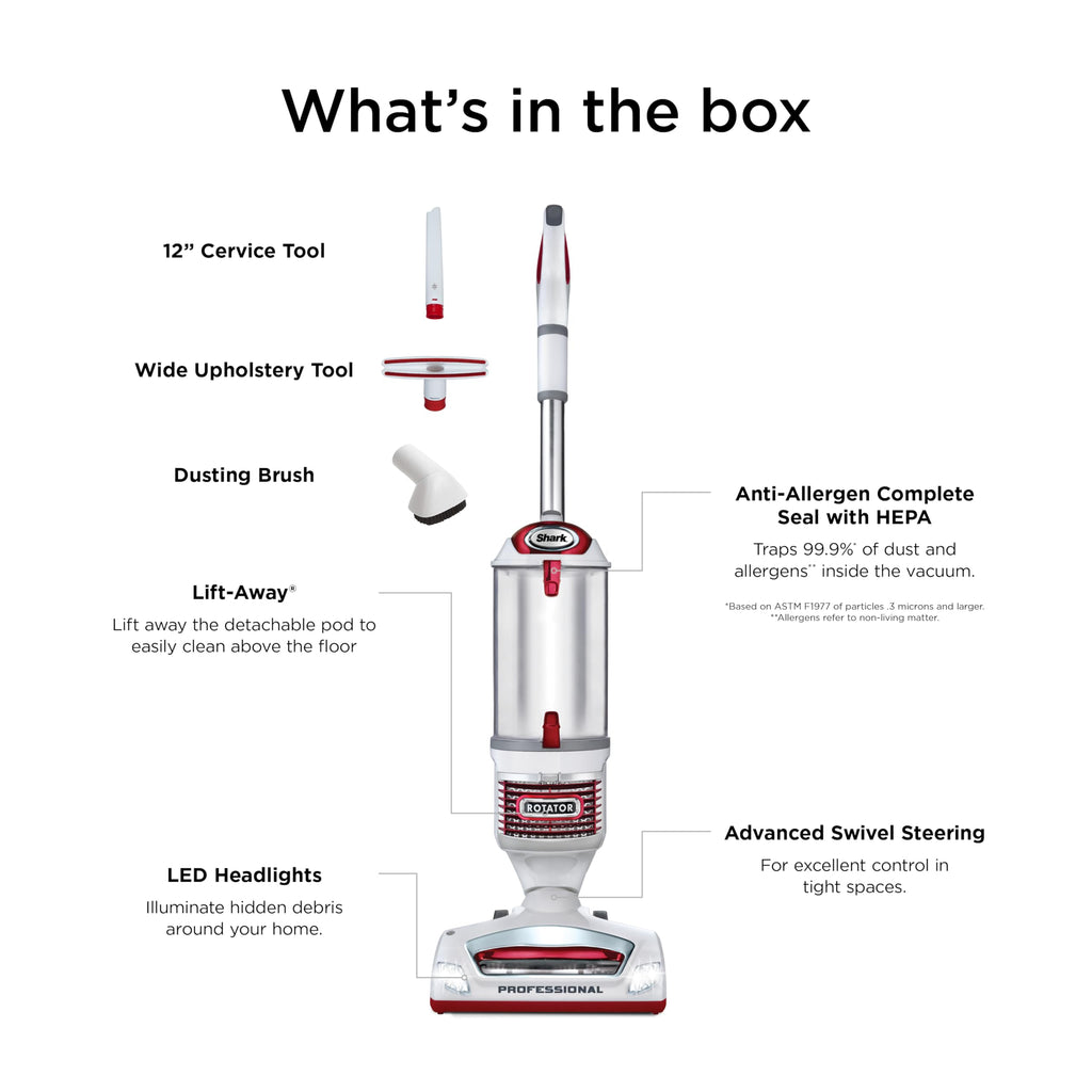 Upright Vacuum with HEPA Filter E60972