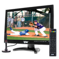 14” Portable LCD TV Monitor 1080P Rechargeable Battery Operated with Remote Control X75232