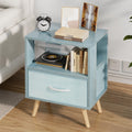 Blue Kids Nightstand with Drawer R22449