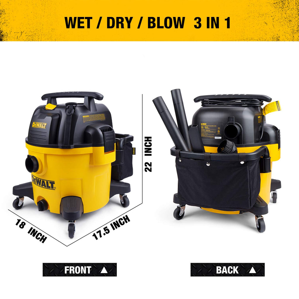 9 Gallon Wet/Dry Shop Vacuum with Blower S318