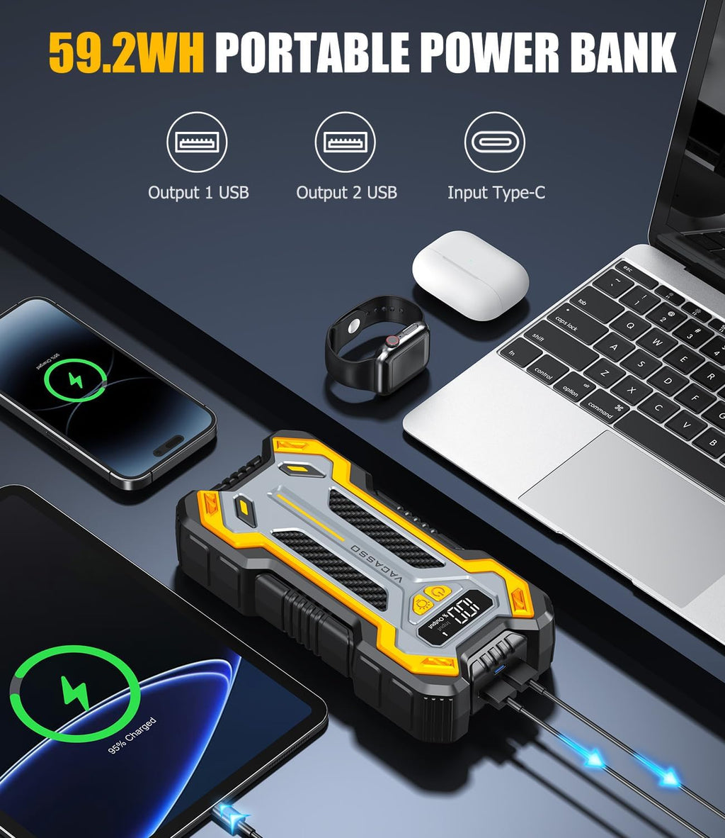 12V Portable Car Jump Starter O811