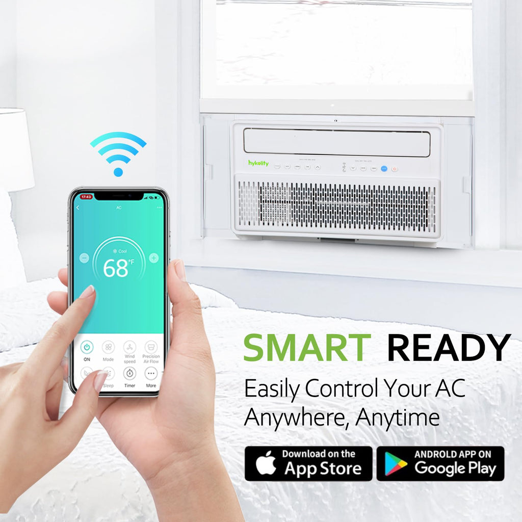 WiFi Enabled 10,000 BTU Smart Inverter Window Air Conditioner Z53662