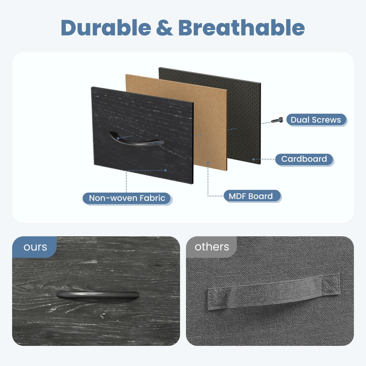 8 Fabric Drawer Dresser Q725