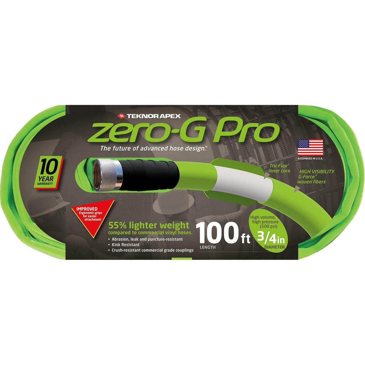 Kink Free Garden Hose 3/4" x 100' G356