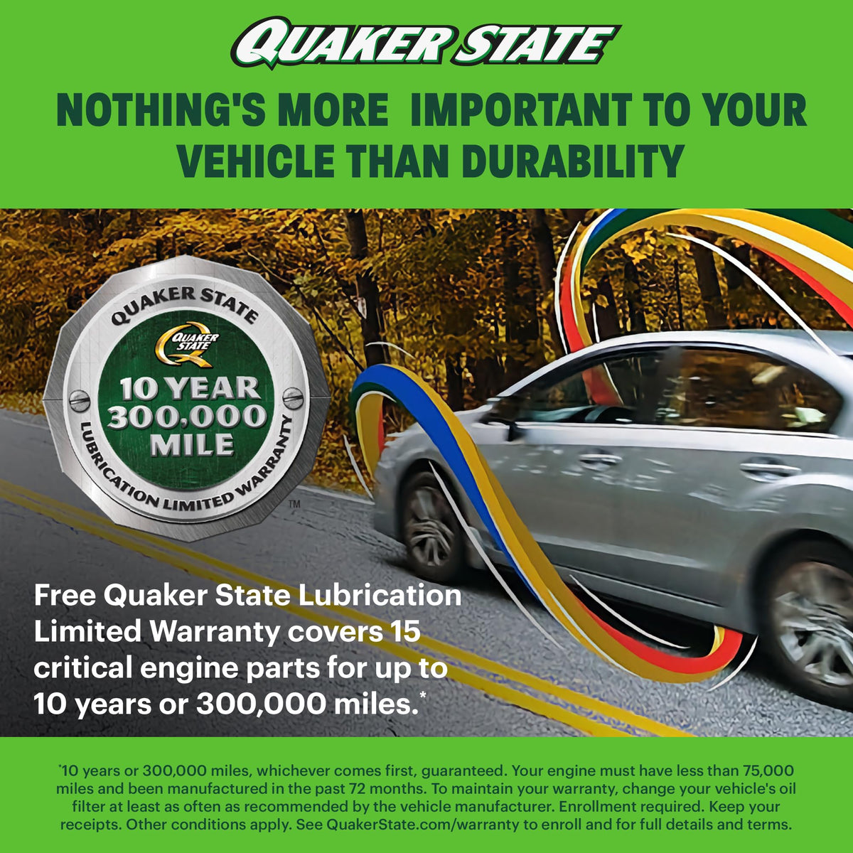 Full Synthetic 5W-30 Motor Oil 1 Quart 6 Pack X2577