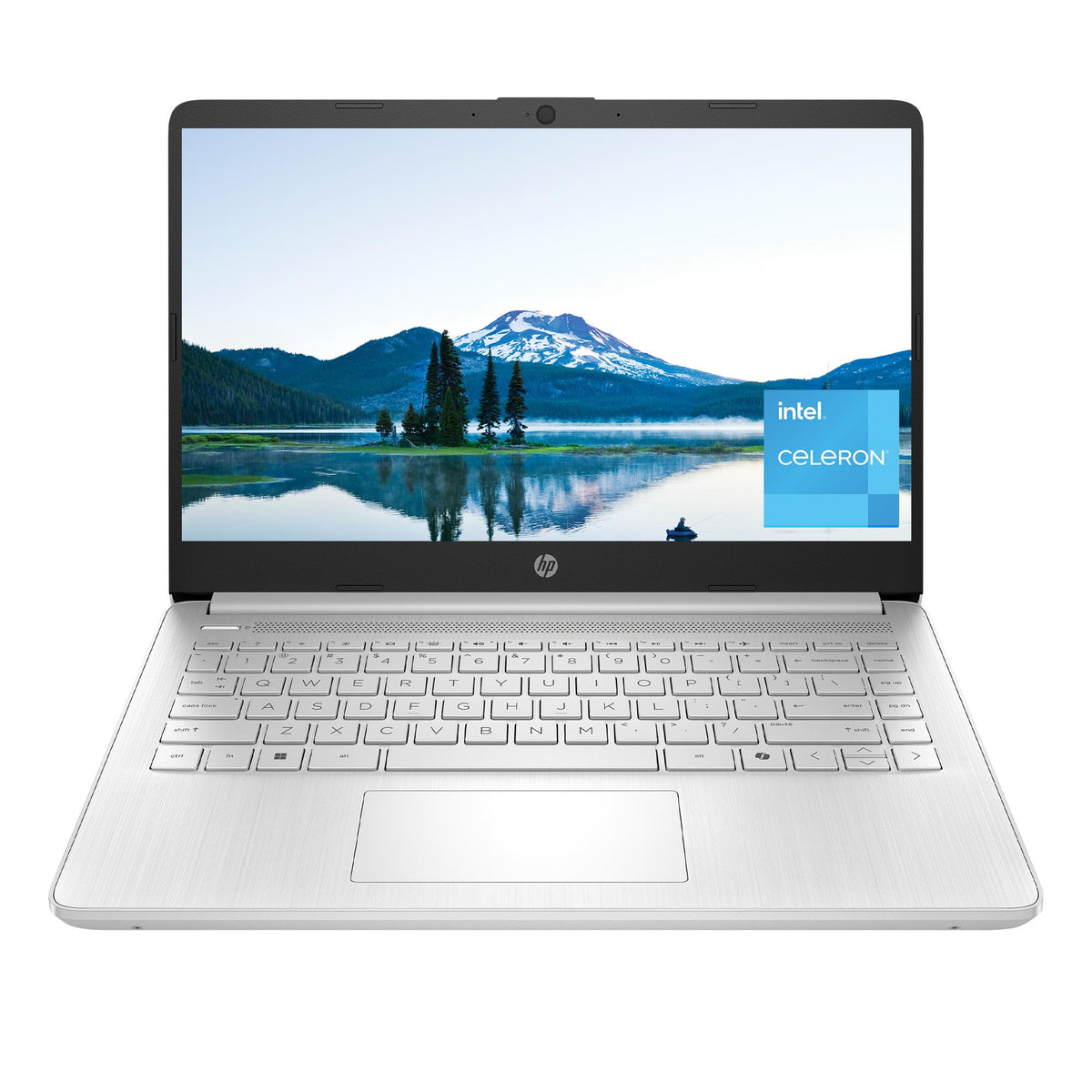 14 inch Laptop, Intel Celeron N4500, 4 GB RAM, 64 GB eMMC, Natural Silver Y6153