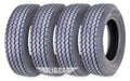 4 Premium Trailer Tires ST 205/75D15 Deep Tread D185294