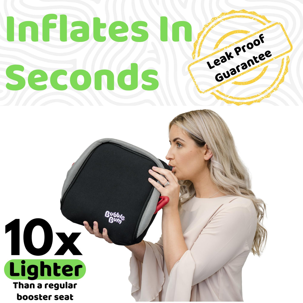 Inflatable Backless Booster Car Seat U40920