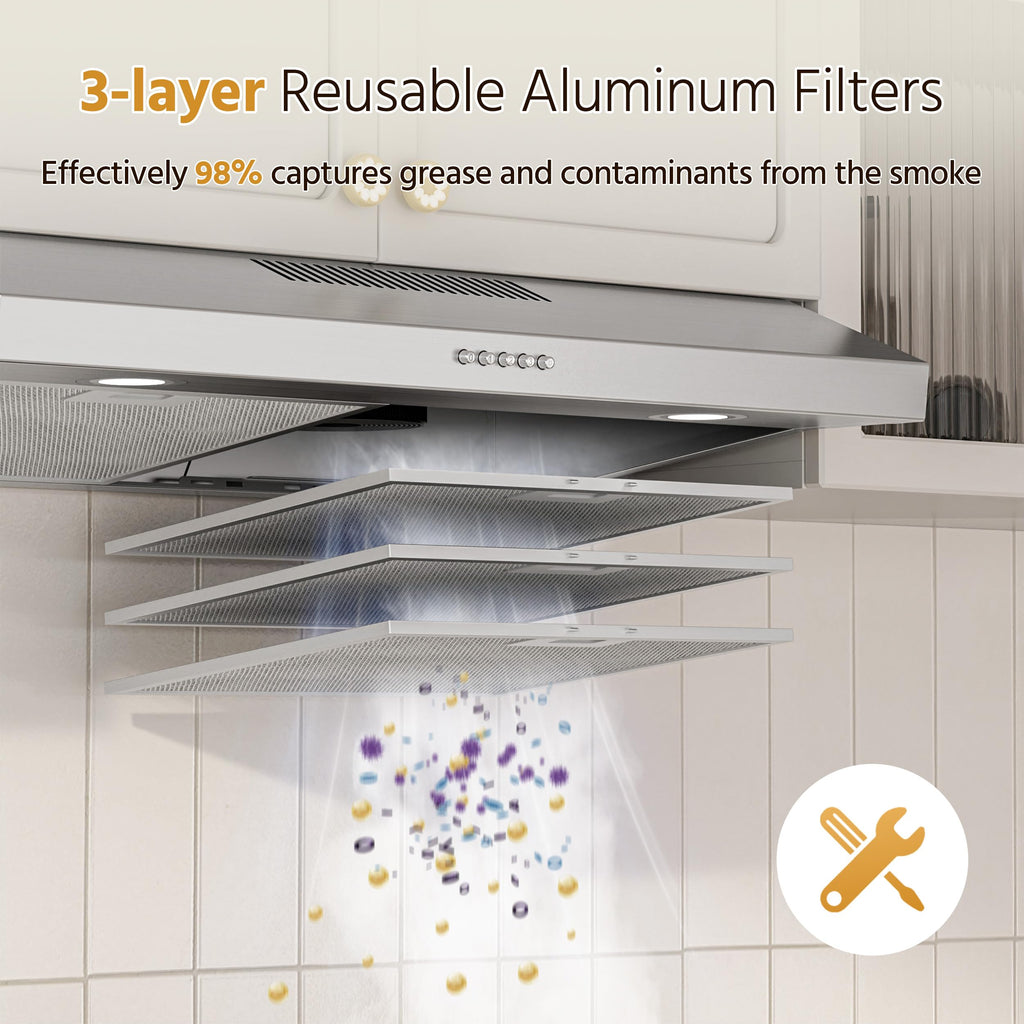 30 Inch Under Cabinet Range Hood V91954