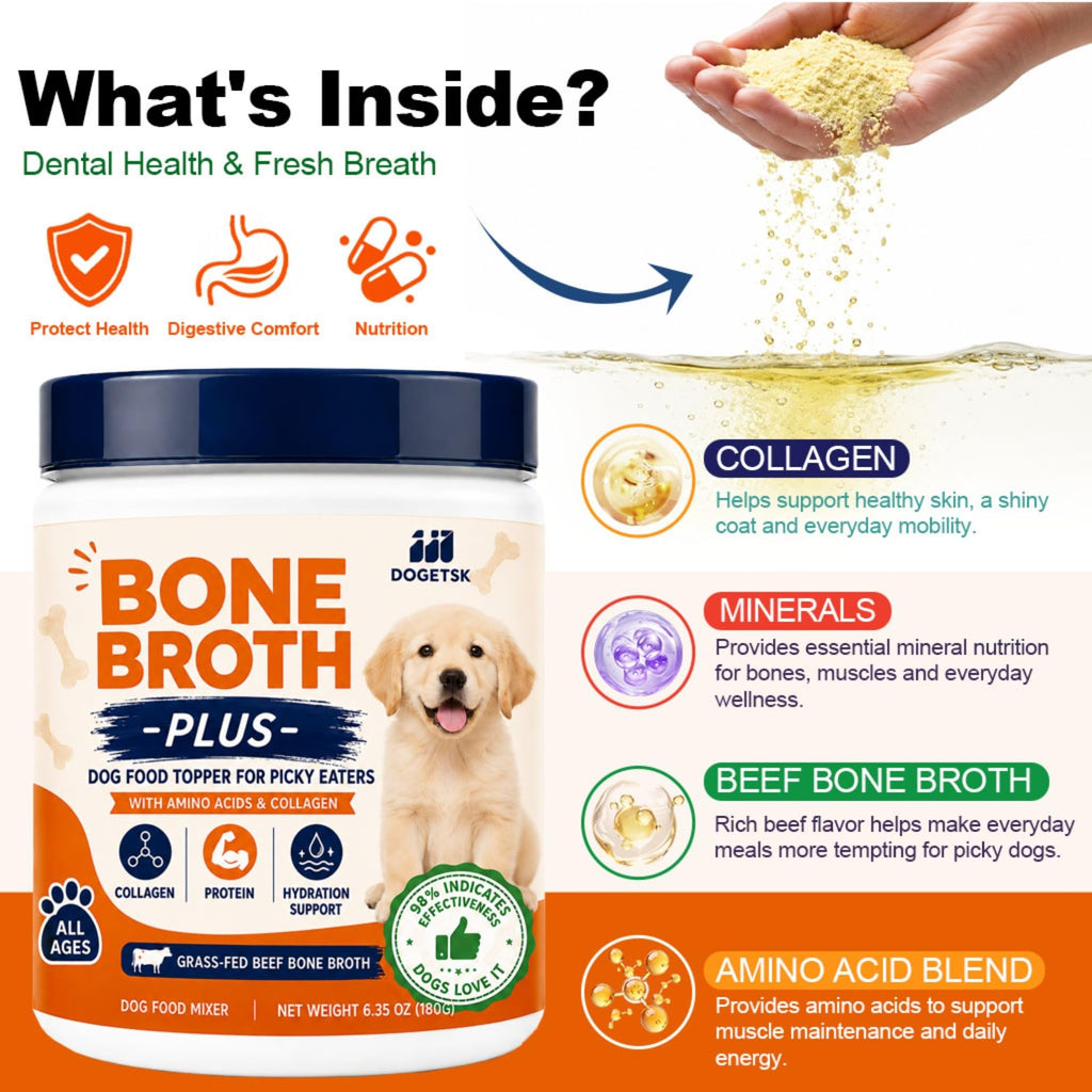 Doggy Nutritious Beef Bone Soup Supplement B36290