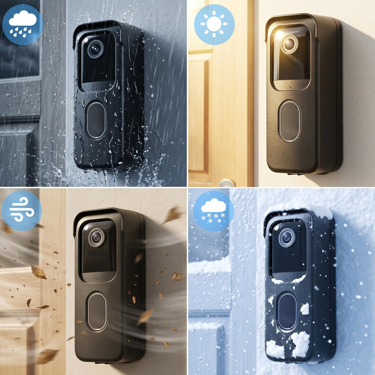 Door Mount for Blink Video Doorbell with Outlet Wall Mount Z786669